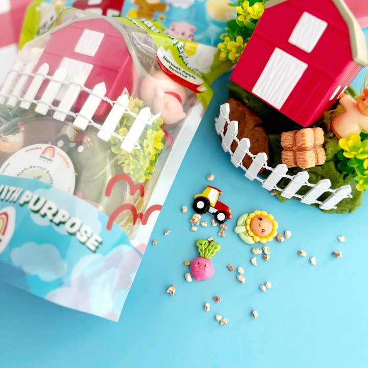 Earth Grown KidDoughs (KidDoughs by EGKD) - Venta al por mayor Masilla/limo - Niños - Kit de Juego Farm KidDough1