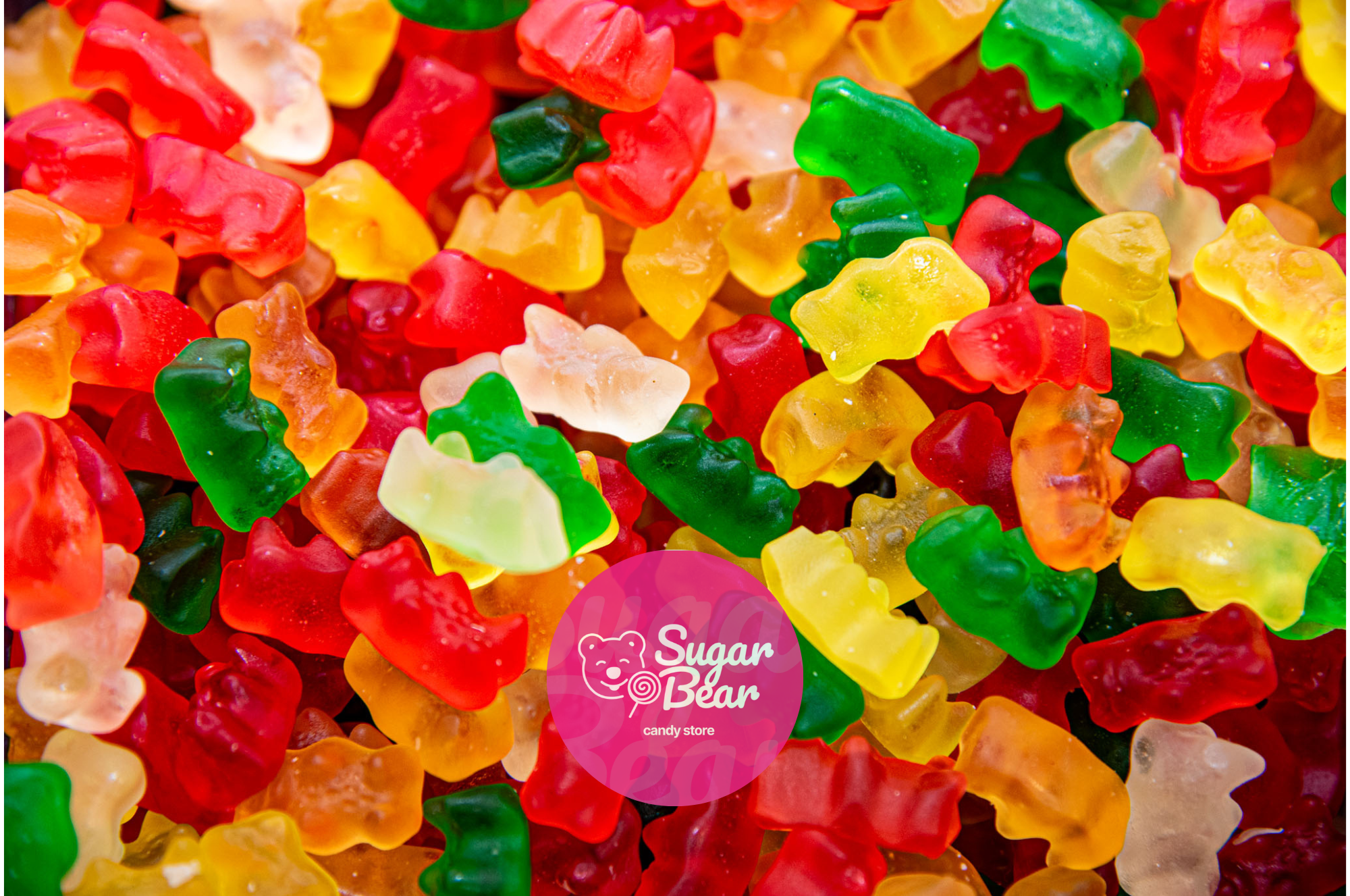 Sugar Bear Candy – wholesale Gelégodis – Original Gummy Bear1