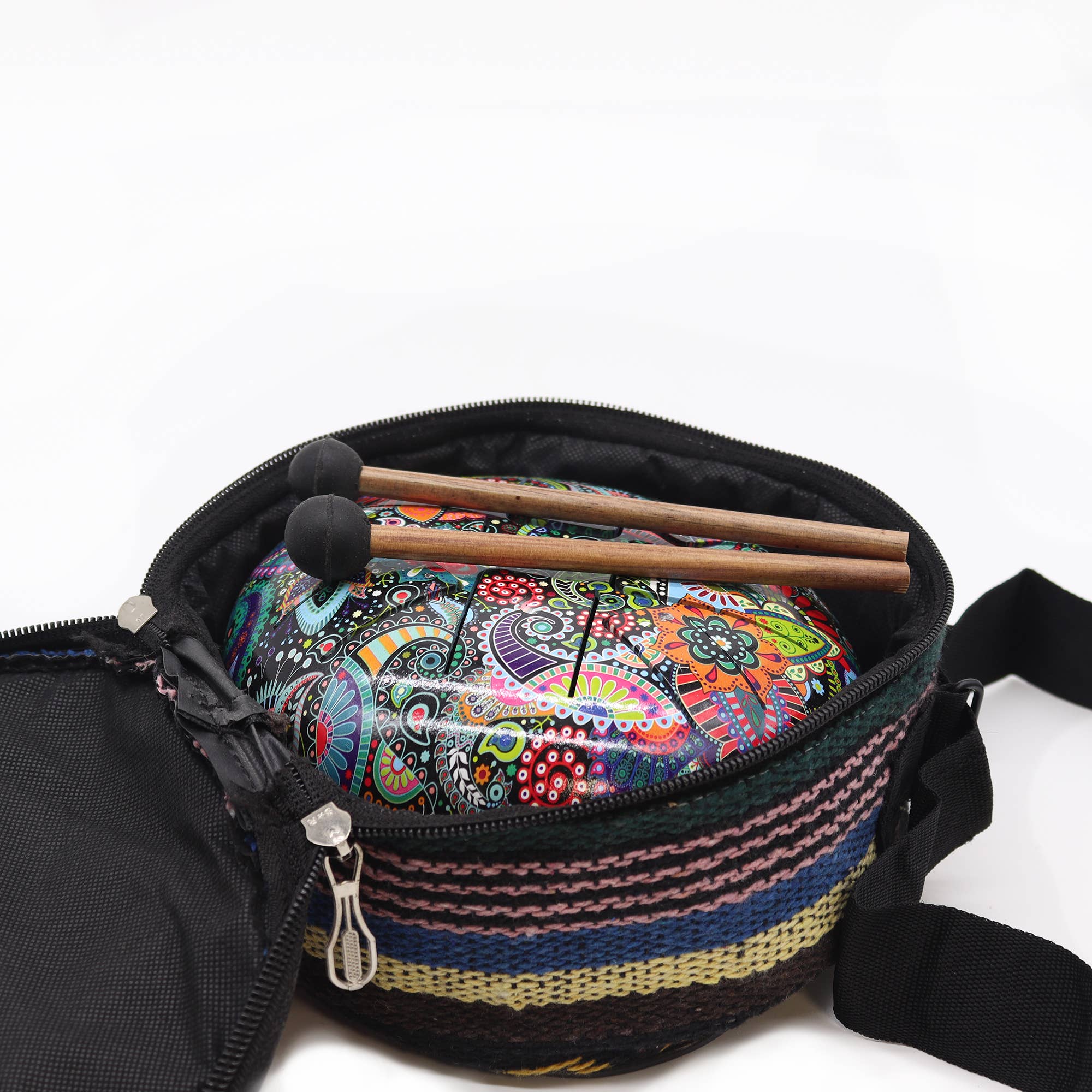 AW Artisan – Engroshandel Musikinstrument – Hapi-tromme multifarvet OM - 18 cm2