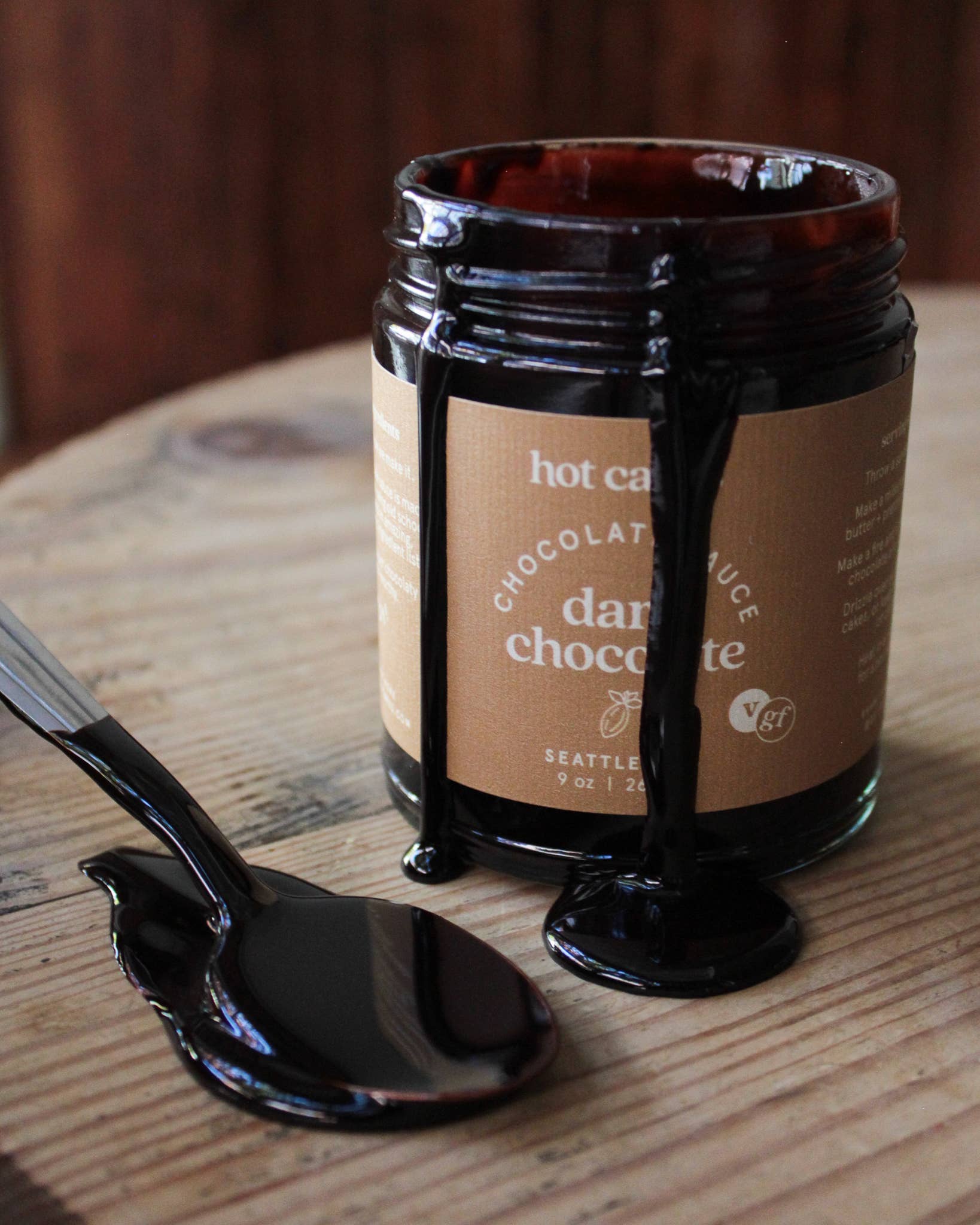 Hot Cakes - Wholesale Hot Fudge/Chocolate Spread - Dark Chocolate Sauce6