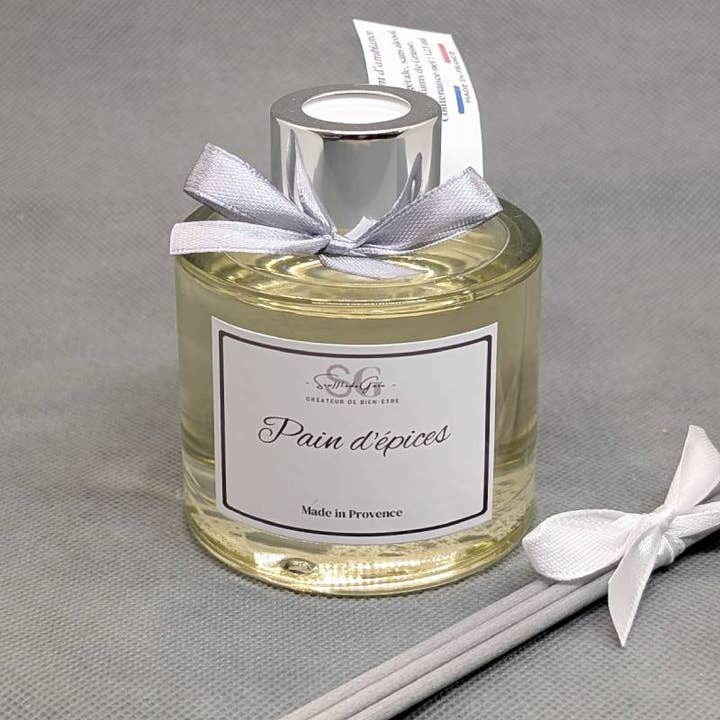 Diffuseur à bâtonnets PREMIUM – Pain d'épices | 125 ml pour la vente par Sarl SdG / Souffle de Gaïa