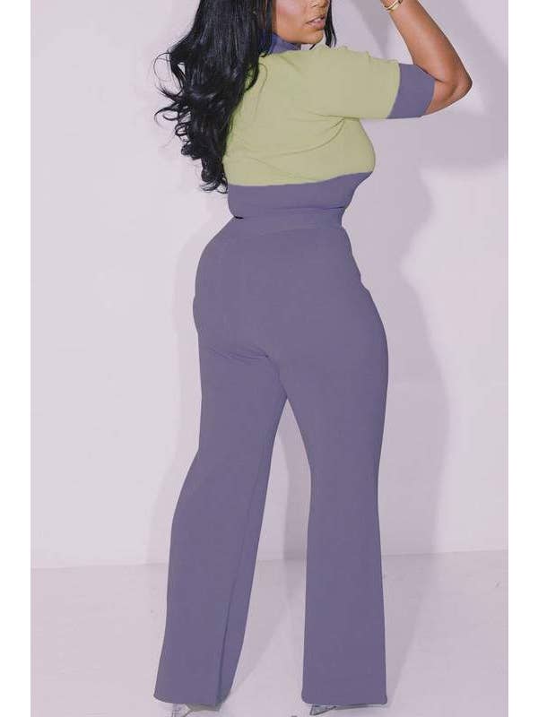 Queen Fashion – wholesale Top & skirt set – Women's – polo tee and pants set10