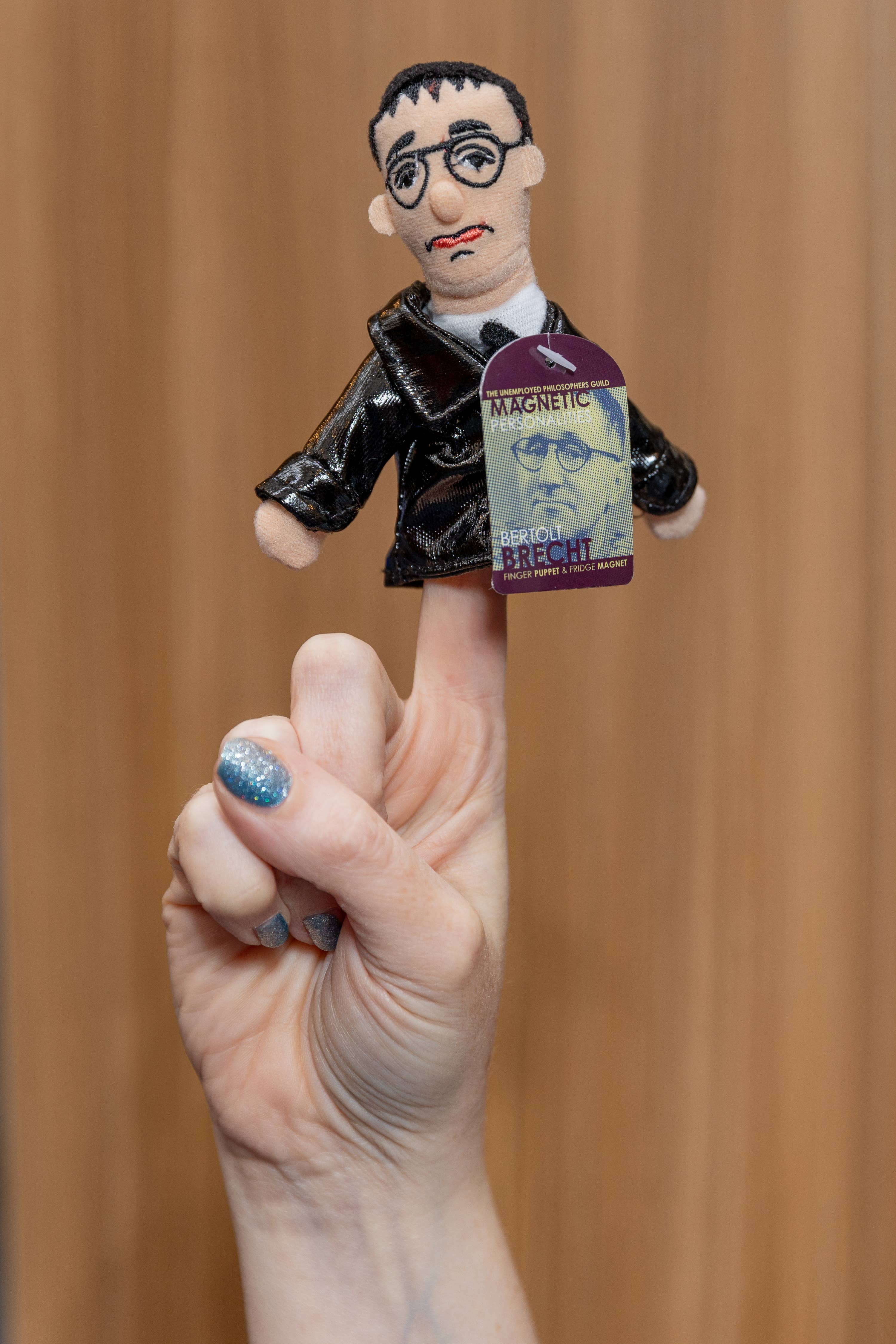 Unemployed Philosophers Guild - Wholesale Finger Puppet - Kids & Baby - Bertolt Brecht Finger Puppet1