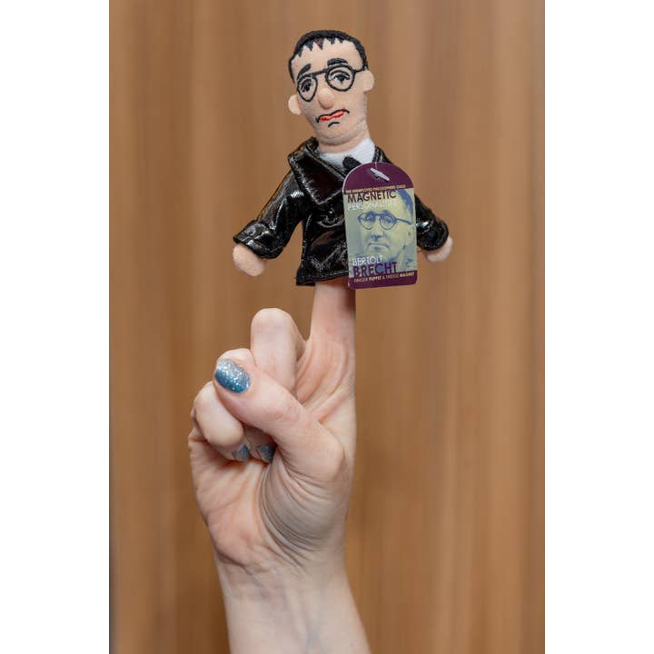Unemployed Philosophers Guild - Wholesale Finger Puppet - Kids & Baby - Bertolt Brecht Finger Puppet1