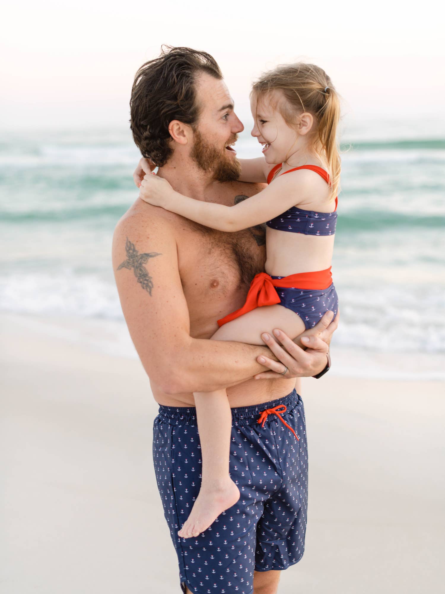 Navalora – Großhandel Badeshorts – Herren – Anchors Aweigh Badehose für Herren