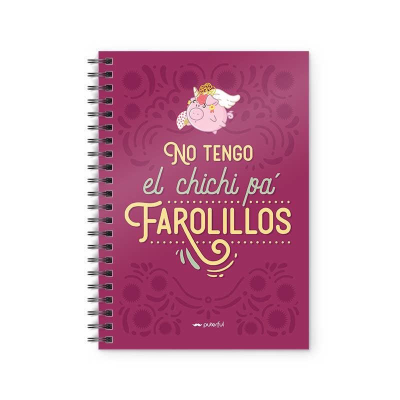 Puterful - Wholesale Notebook - Notebook - I don't have the chichi pa'farolilos0