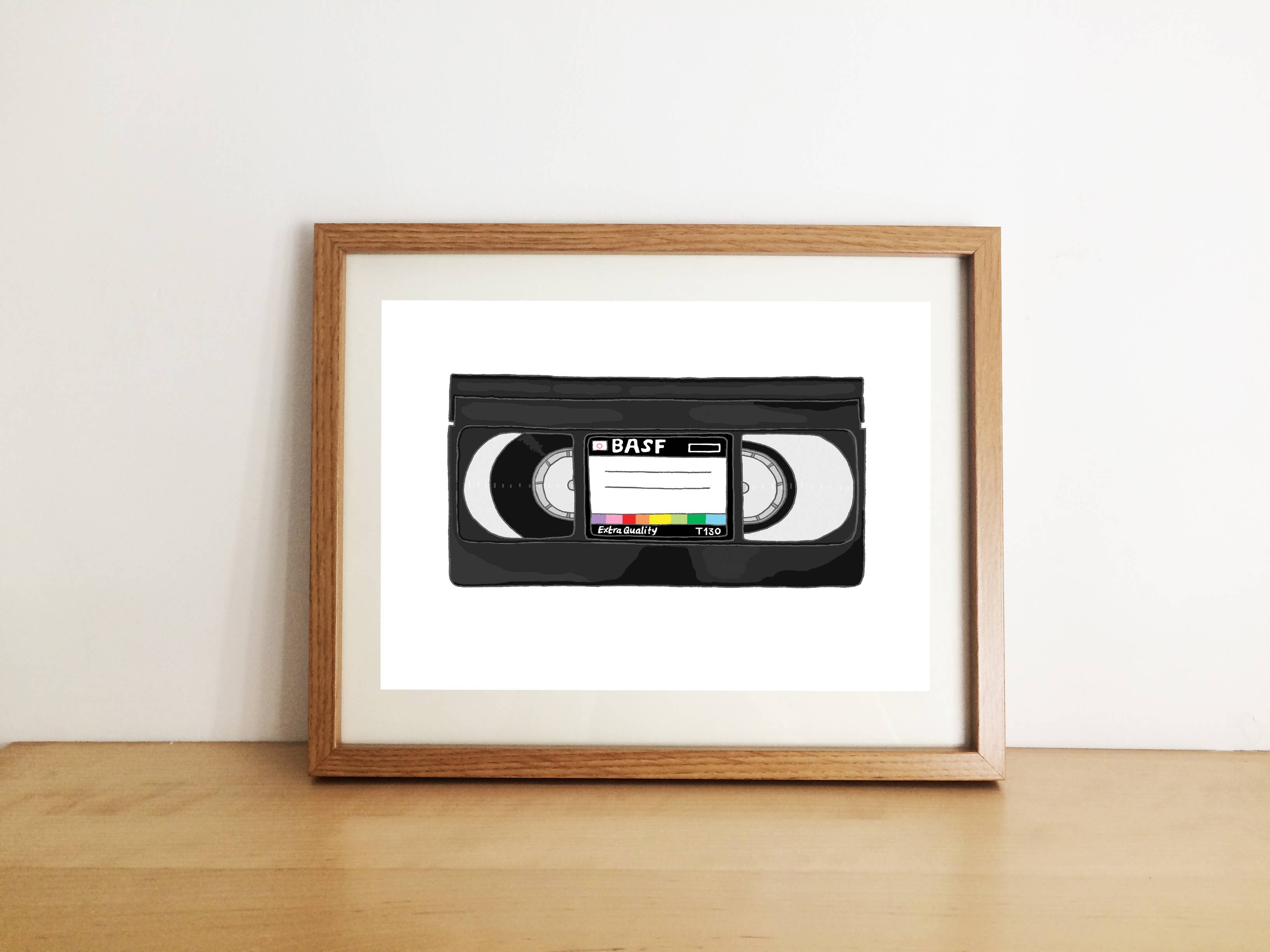 You've Got Pen On Your Face - Wholesale Art Print - VHS Tape Retro Wall Art | 90s Nostalgic A5 Print1