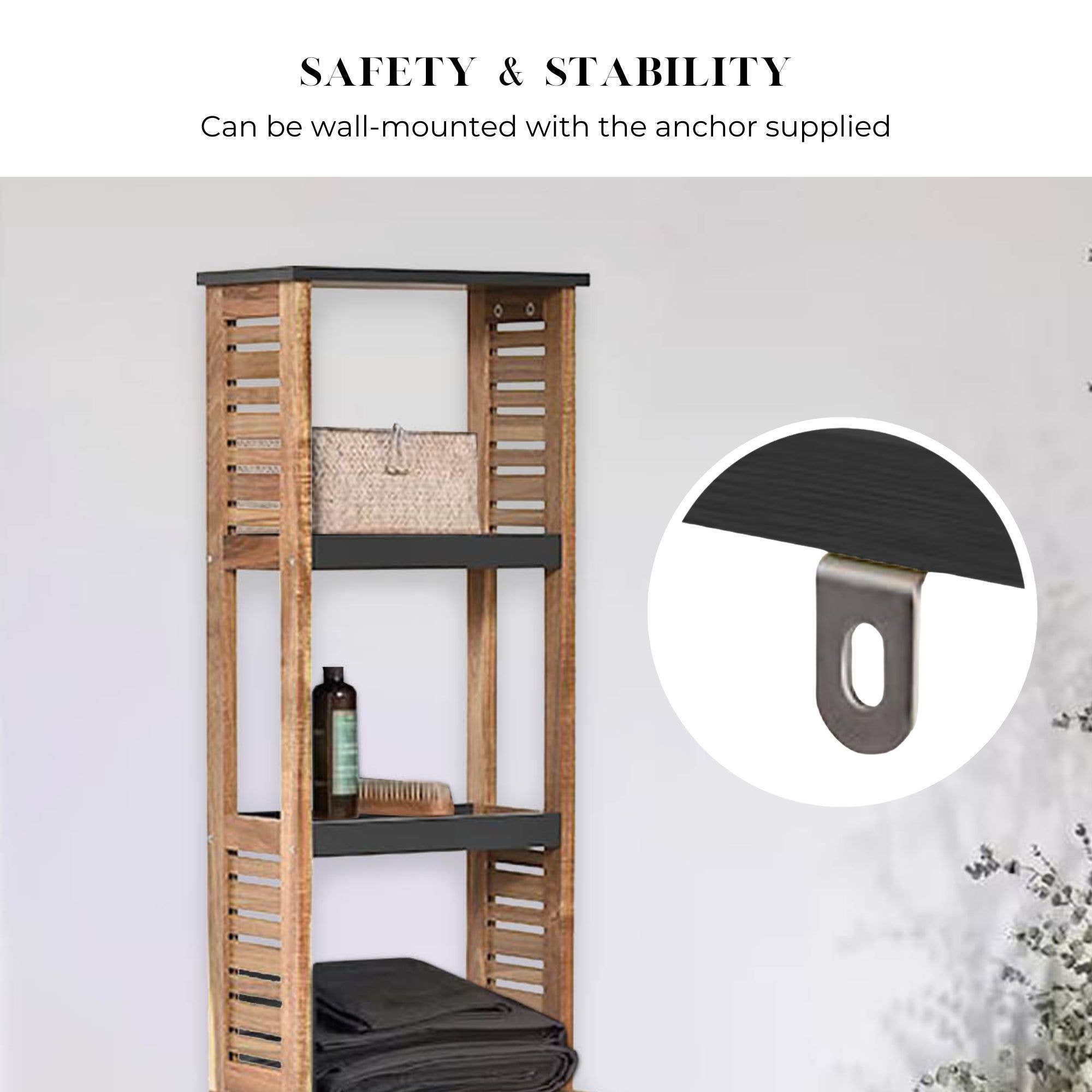 Tall Brown Gray Cabinet – Elements for wholesale on Faire3