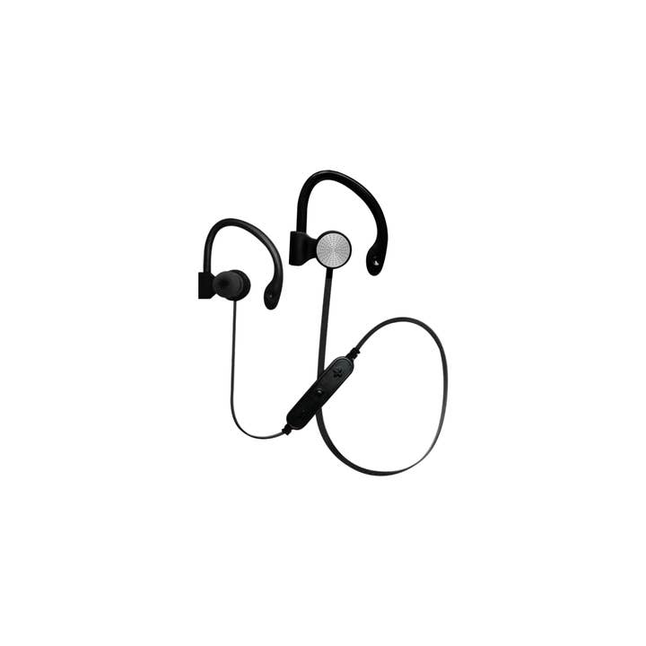 Soundbound Wrap Around Ears Bluetooth Headset Black/White for wholesale by Lifeware Group LLC