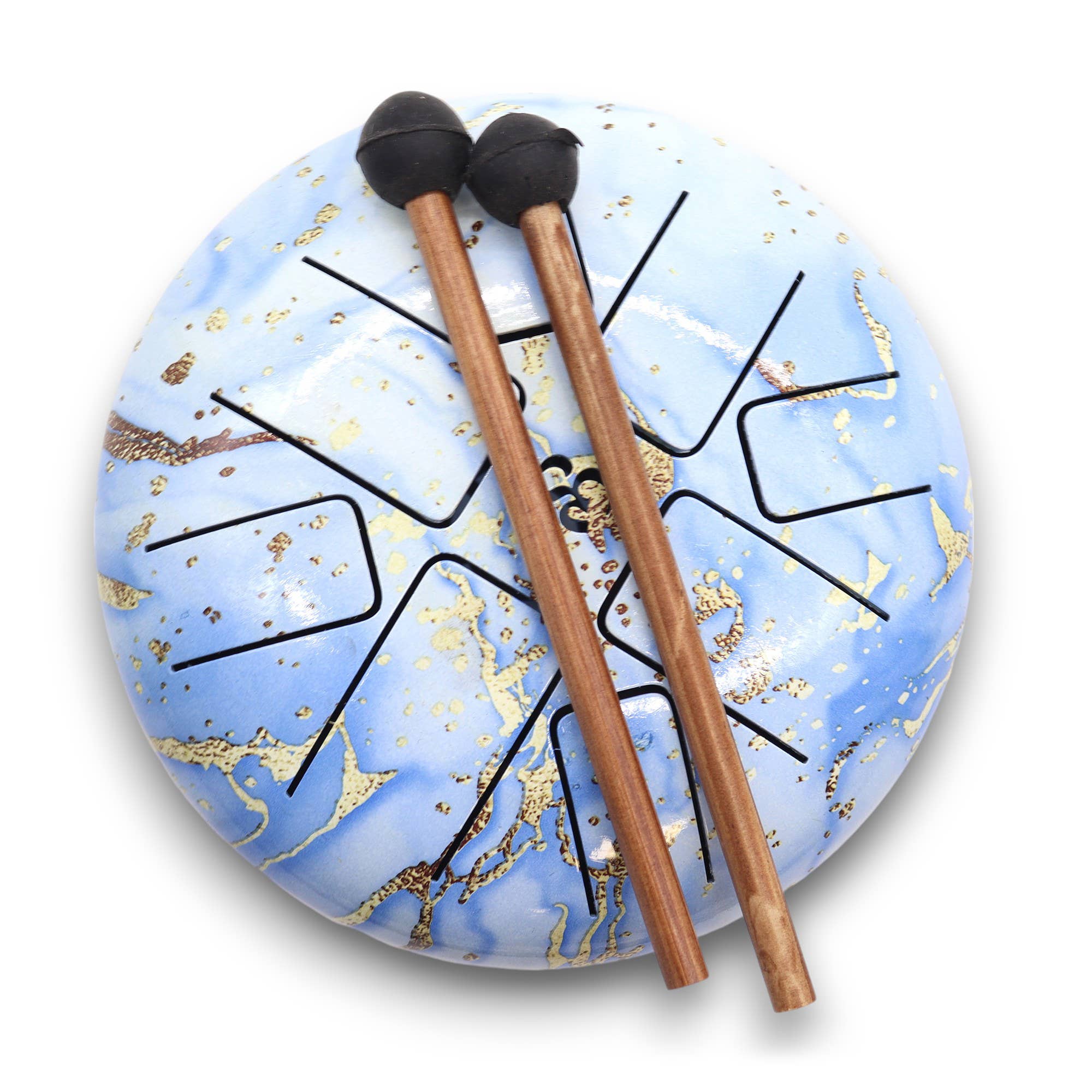 Ancient Wisdom - Wholesale Musical Instrument - Steel Tongue Drum Blue Sky OM - 18cm1