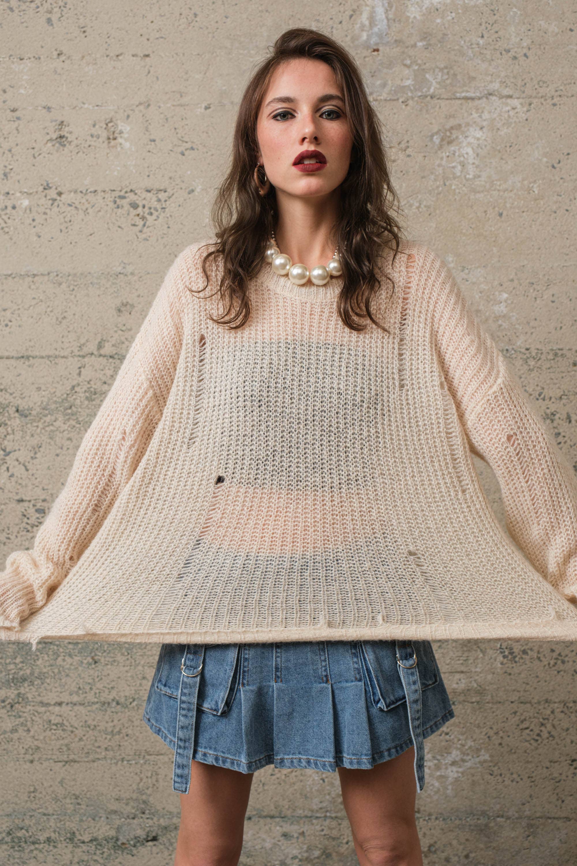 Signature 8 - Vente Pull en maille – femme - PULL VIEILLI S62227