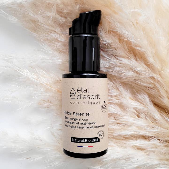état d'esprit cosmétiques - Wholesale Facial Moisturizer - Serenity Regenerating Face Fluid 97.7% BIO