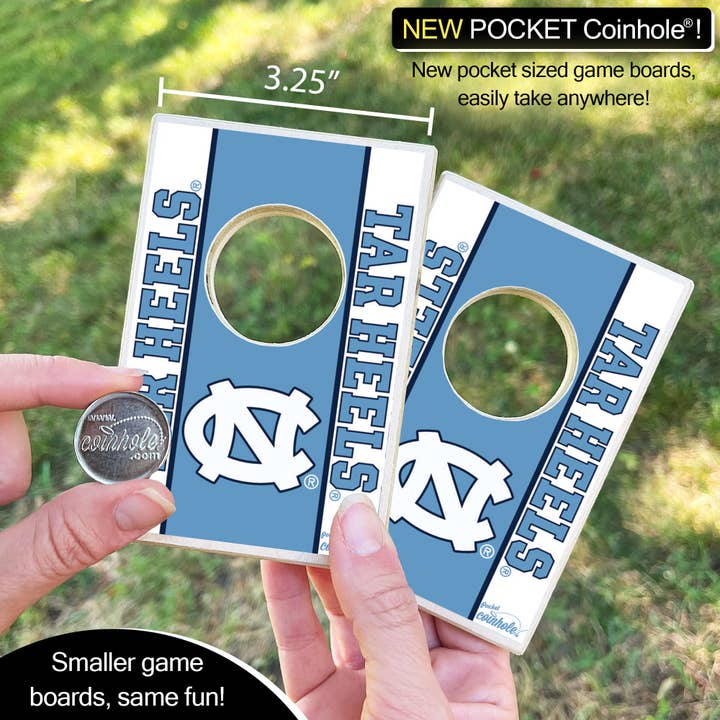 Coinhole - Wholesale Board Game - University of North Carolina at Chapel Hill POCKET Coinhole®2