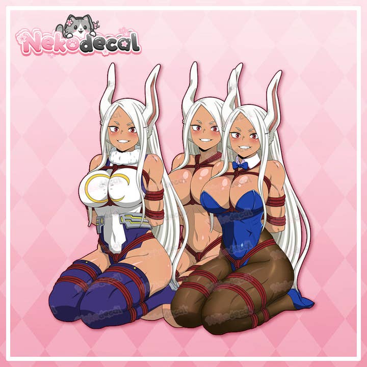Nekodecal - Wholesale Sticker - Tied Up Waifu Stickers 419