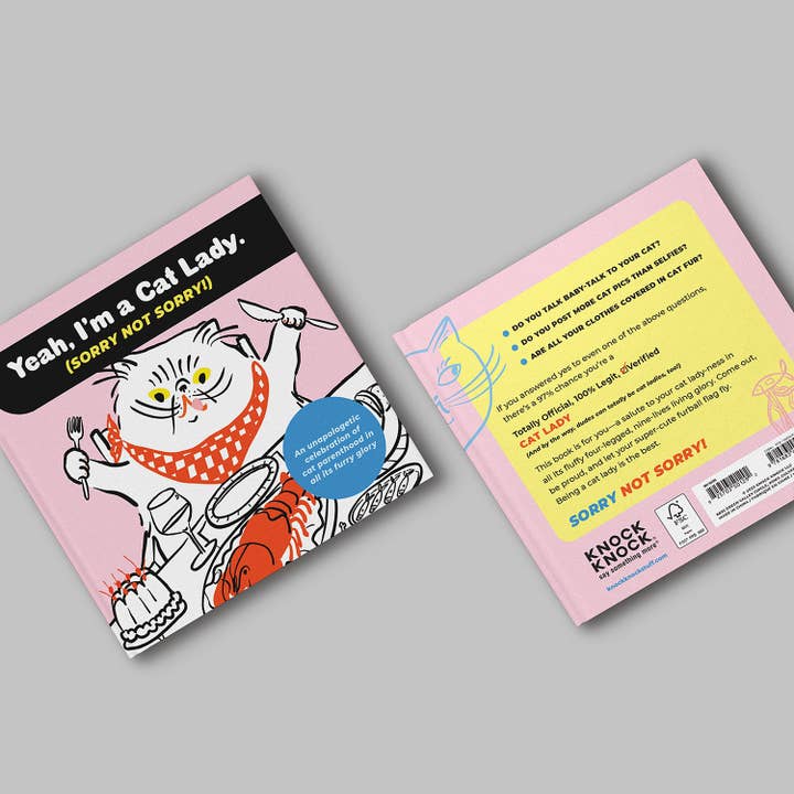 Knock Knock - Wholesale Book - Adult - I’m a Cat Lady Sorry Not Sorry Book