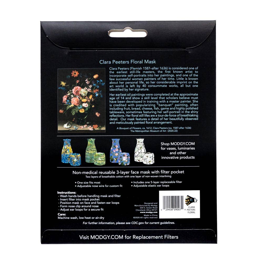 Modgy - Vendita all'ingrosso Mascherina/visiera protettiva - Clara Peeters - Maschera alla moda9