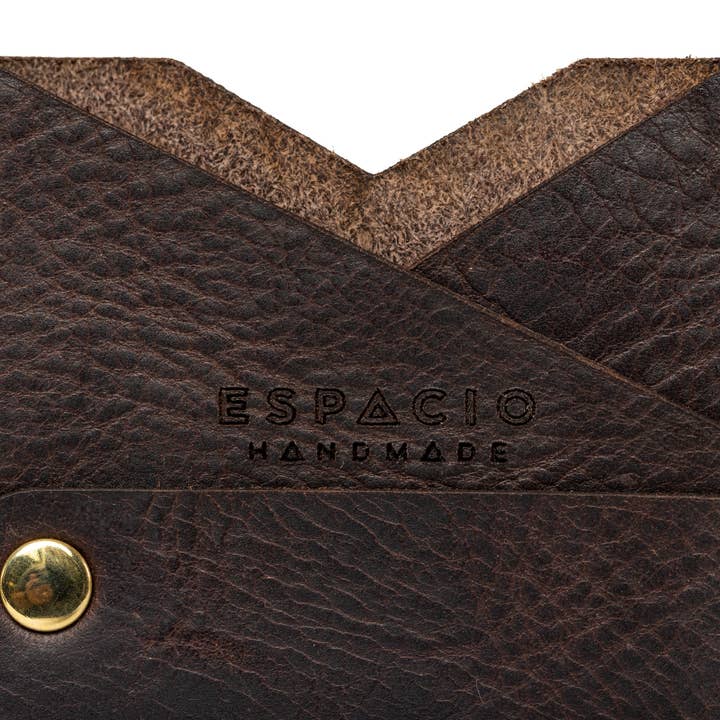 Espacio Handmade – wholesale Wallet - Men’s – Big Spender Leather Wallet – Espresso – Minimalist EDC