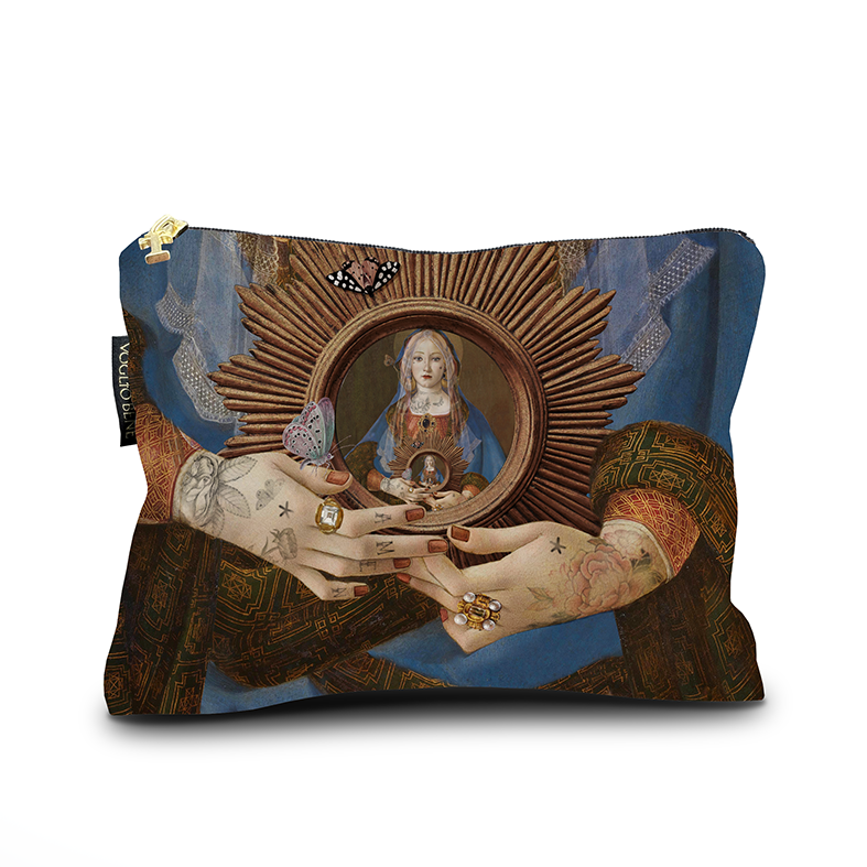 Voglio Bene - Vente Trousses de maquillage/cosmétique - TROUSSE 17X23 MADONNA SUPREMA1
