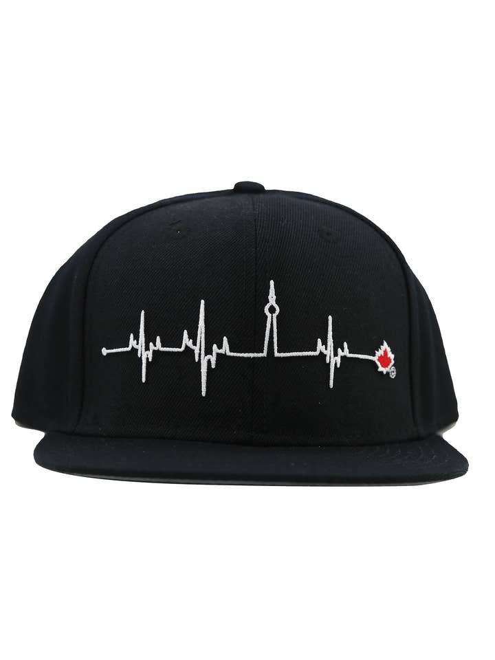 HBTO Snapback - Black for wholesale by HeartBeats T.O.