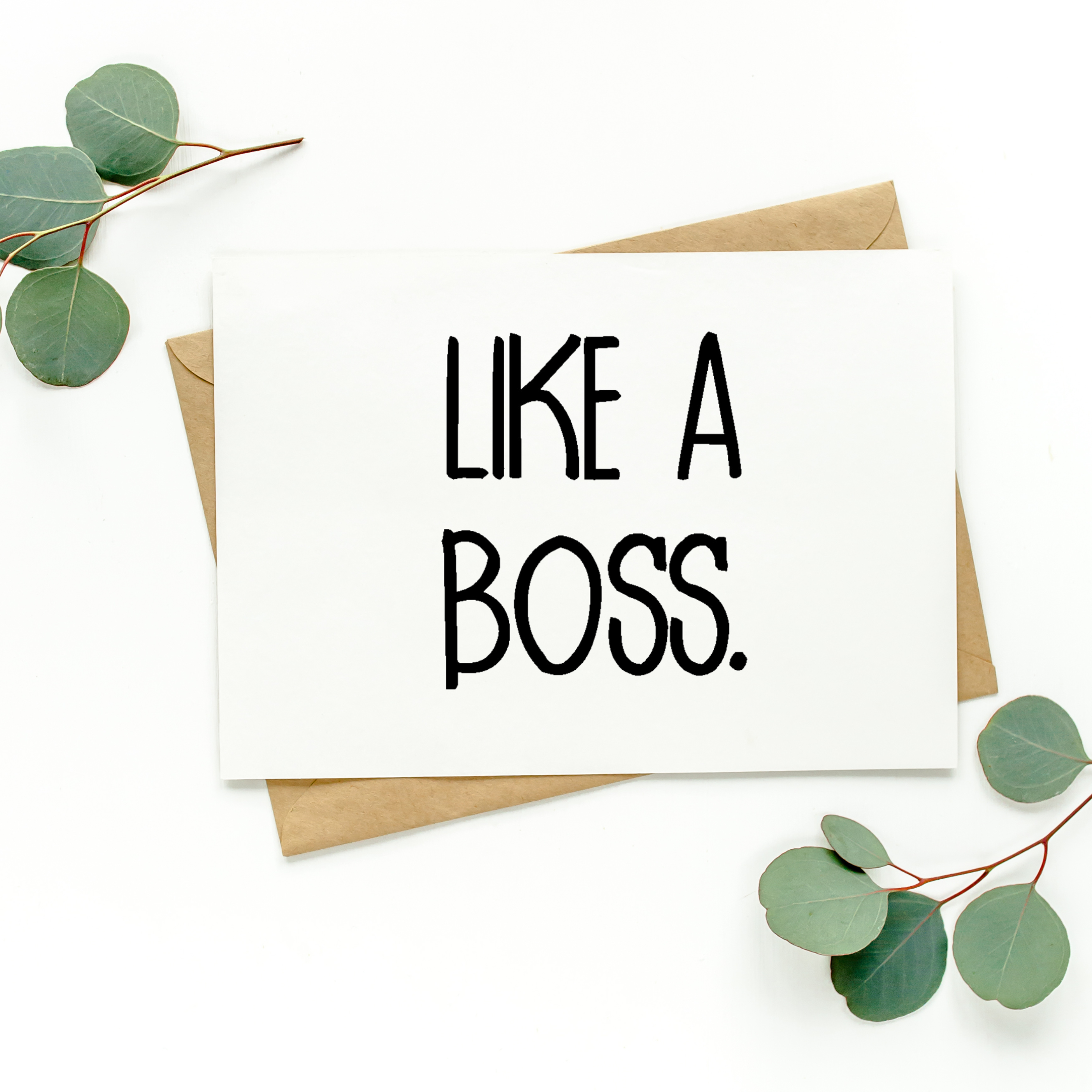PartyHappier - Wholesale Everyday Greeting Card - Like A Boss Greeting Card0