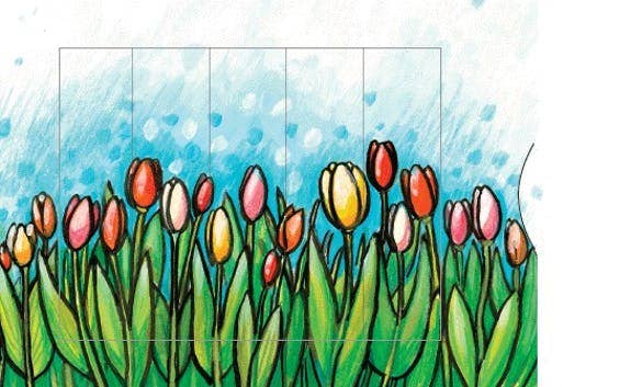 Bärenpresse - Wholesale Thank You Card - Living card “tulips”1