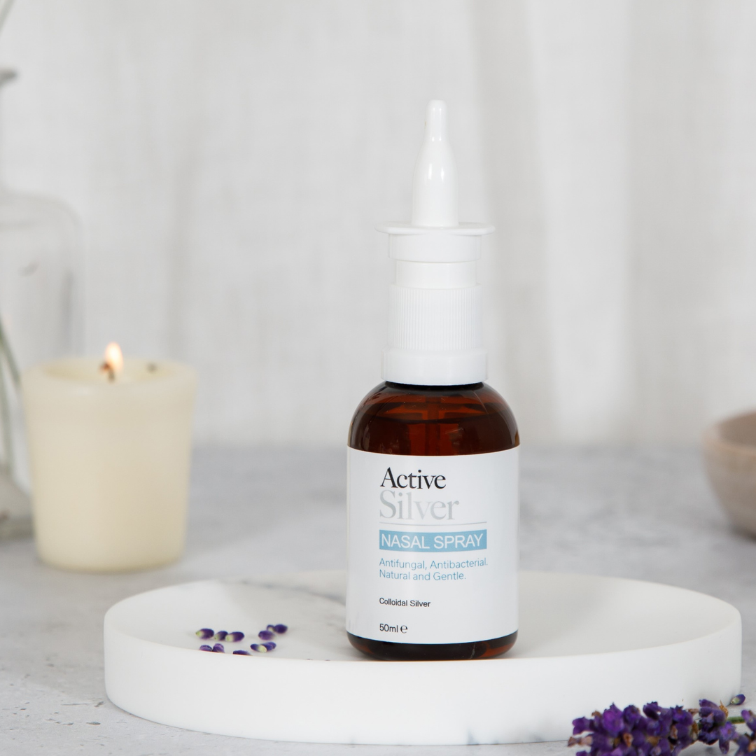 Active Silver – wholesale Nasal care – Nasal Spray 50ml bottle – 10ppm Colloidal Silver1