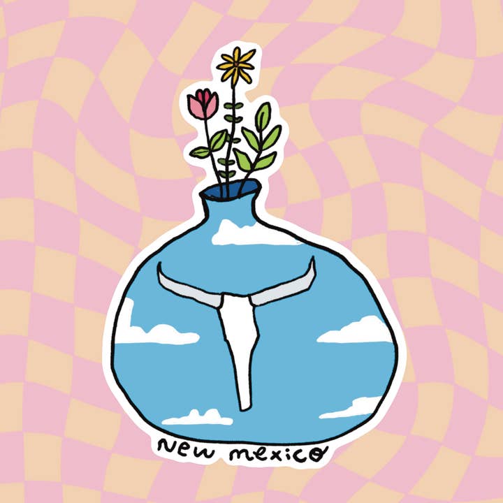 Adhesivo de vinilo - Cielo de Nuevo México para venta al por mayor de Emmarose Heath Art