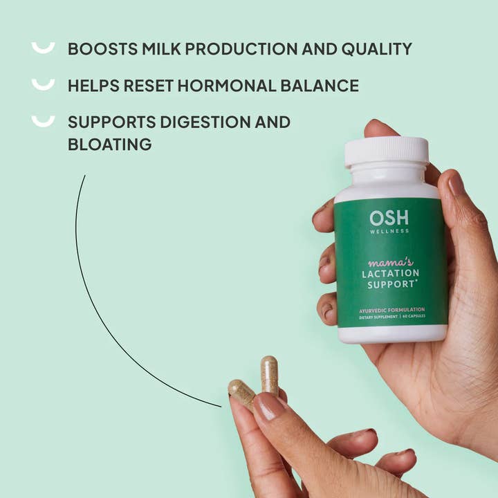 Osh Wellness - Ayurvedic Wellness - Wholesale Oral Supplement/Vitamin - Organic Lactation Support1