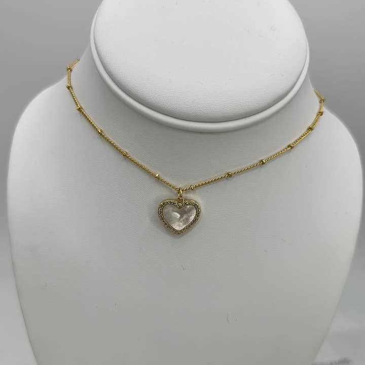 E ACCESORIES JEWERLY - Wholesale Individual Charm/Pendant - Heart Nacar Charm