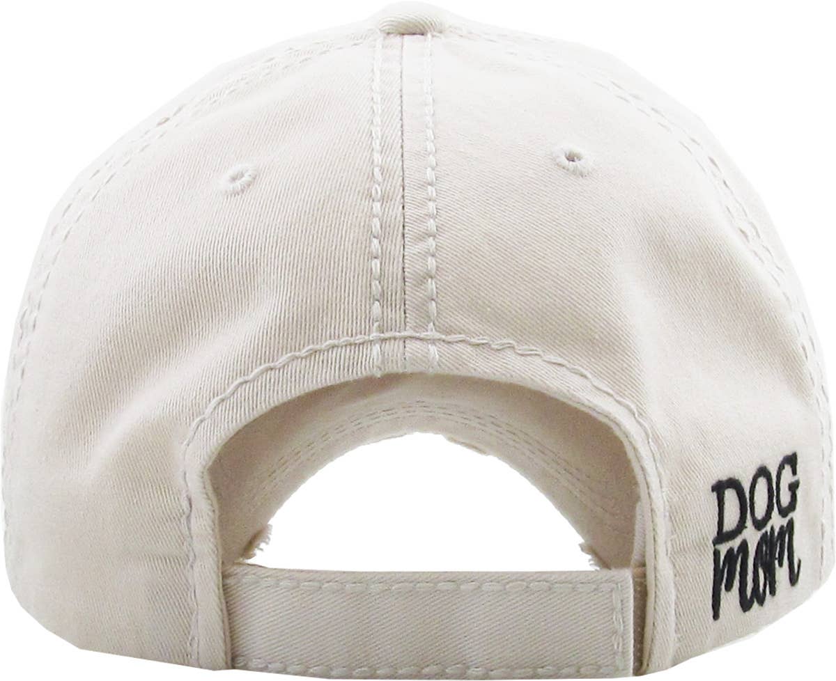 KBETHOS - Wholesale Baseball Cap - Women's - DOG MOM WASHED VINTAGE BALLCAP48