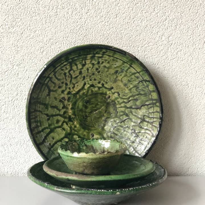 Tamegrouteshop – wholesale Dekorativ tallrik/fat/skål – Tamegroute bordje medium 20cm1