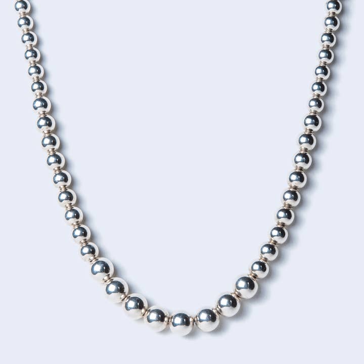 Silver Pearl Necklace for wholesale by Golden Horn Jewellery