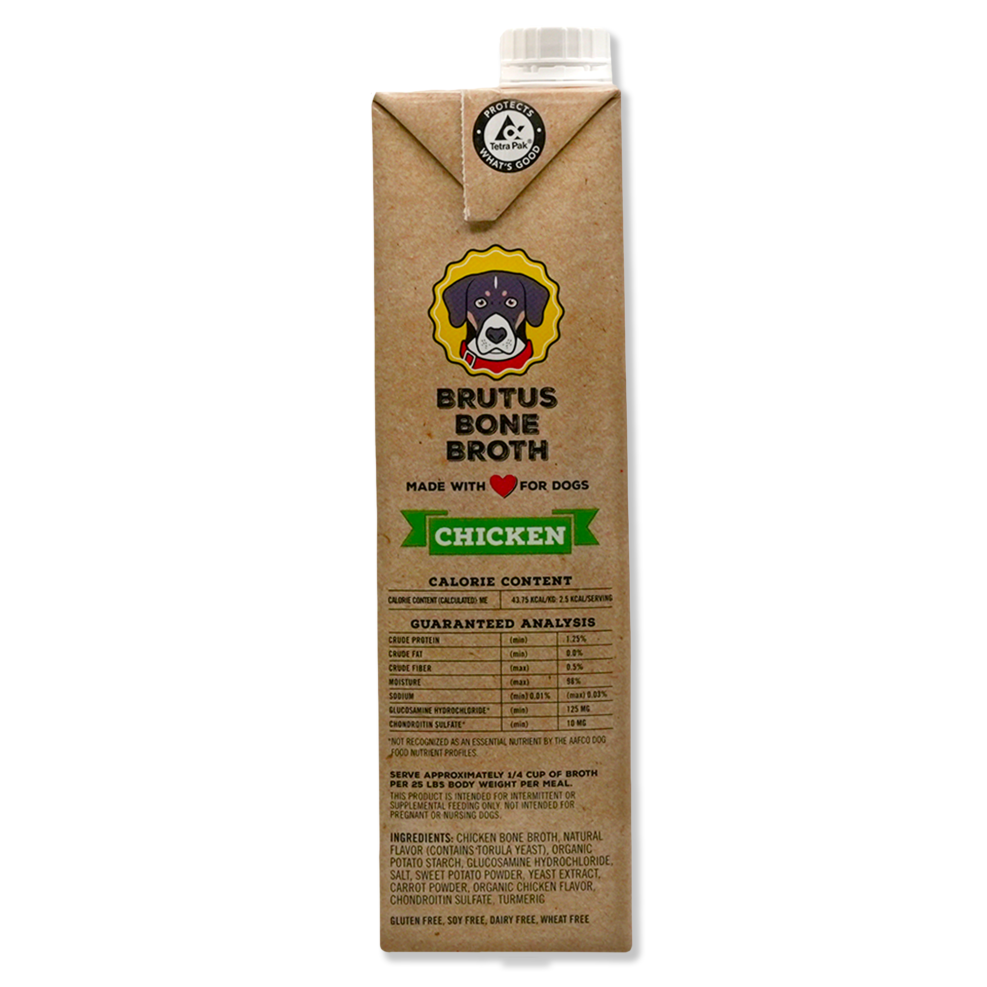 Brutus Broth - Wholesale Pet Food - Dog - Brutus Bone Broth - Chicken Flavor2