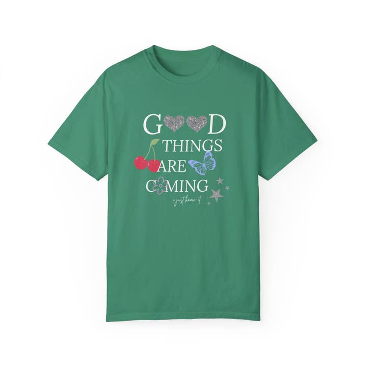 Heyluckyduck – wholesale T-shirt (graphic) – women's – Good Things Tee3