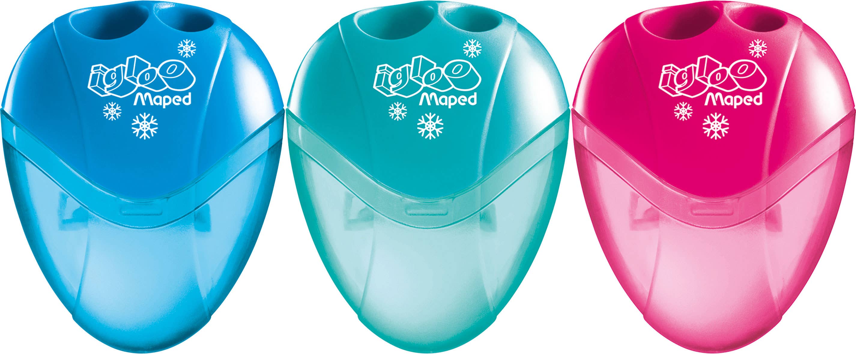 Maped Deutschland GmbH - Wholesale Pencil Sharpener - I-Gloo sharpener, 2 pen size, collection box - display2