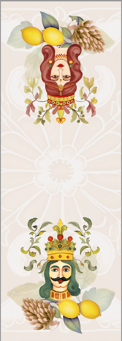 Olivia Home – Runner de mesa por atacado – Caminho de mesa em puro algodão (400gr) - Cabeças de mouro4