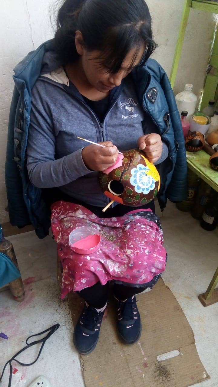 Blossom Inspirations - Wholesale Bird House - Floral Birdhouse Gourd13