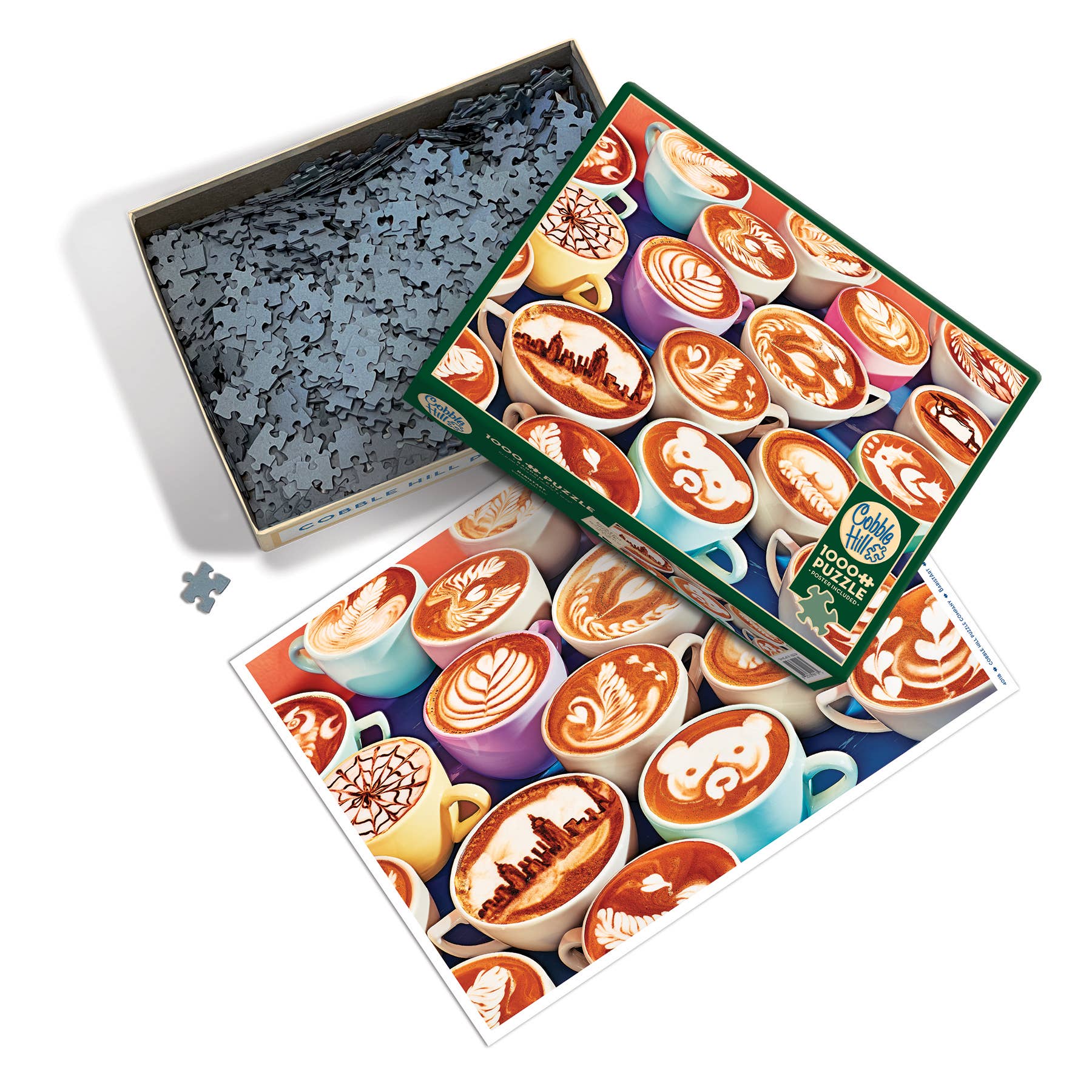 Outset Games and Cobble Hill Puzzles - Vente Puzzle – adulte - Puzzle Baristart 1000 pièces2