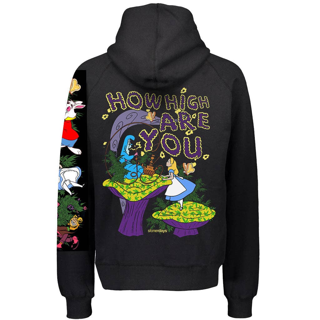 StonerDays Apparel - Wholesale Hoodie - Unisex - We're All Mad Here Hoodie1