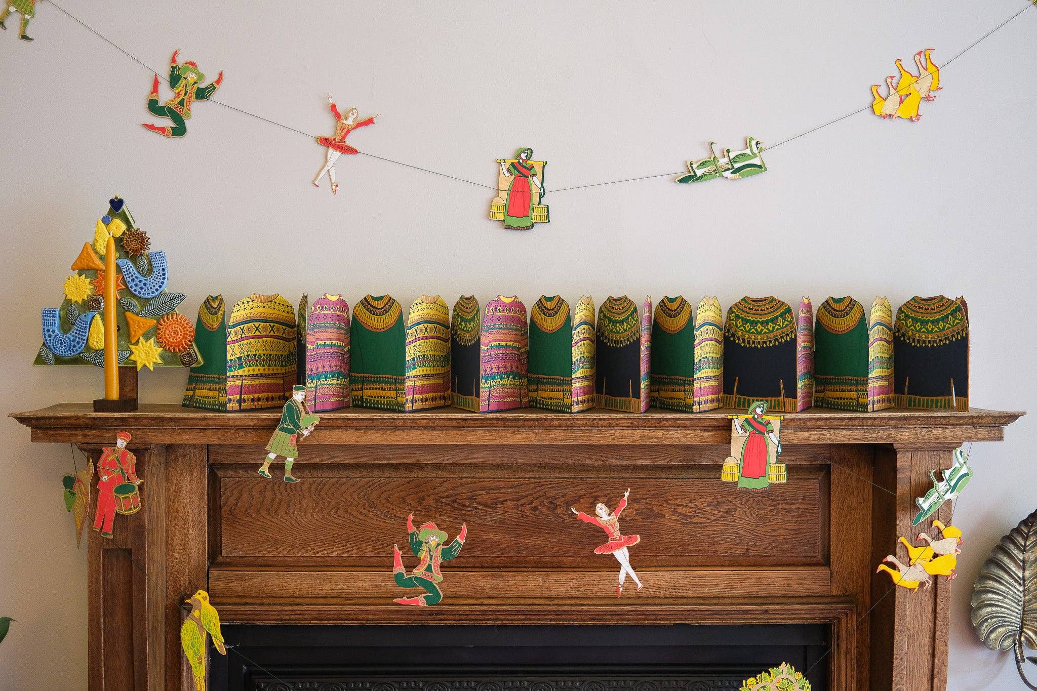 East End Press - Wholesale Slingers - Concertina slinger met Fair Isle kersttruien7