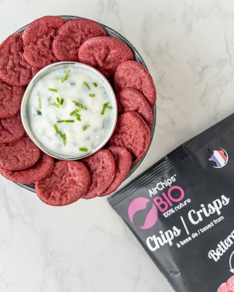 Airchips Nutrition - Wholesale Chips - Beetroot chips (30g) 1 BUY 1 FREE DDM 31/03/243