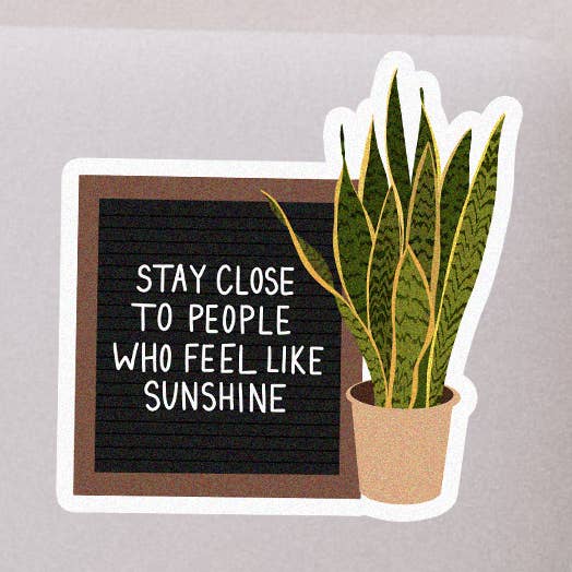 Autocollant Les gens qui aiment le soleil pour la vente par Clay Collection Co.