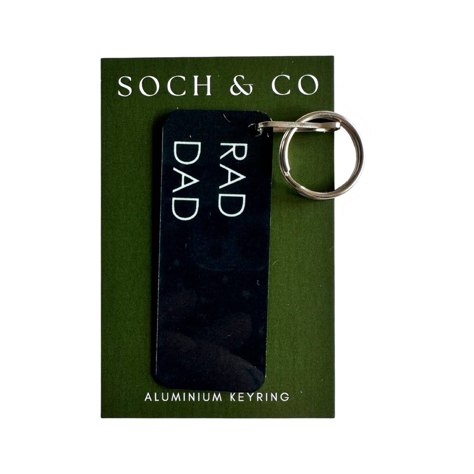 soch and co - Wholesale Keychain - Men's - Rad dad keyring