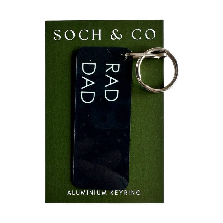 soch and co - Wholesale Keychain - Men's - Rad dad keyring0