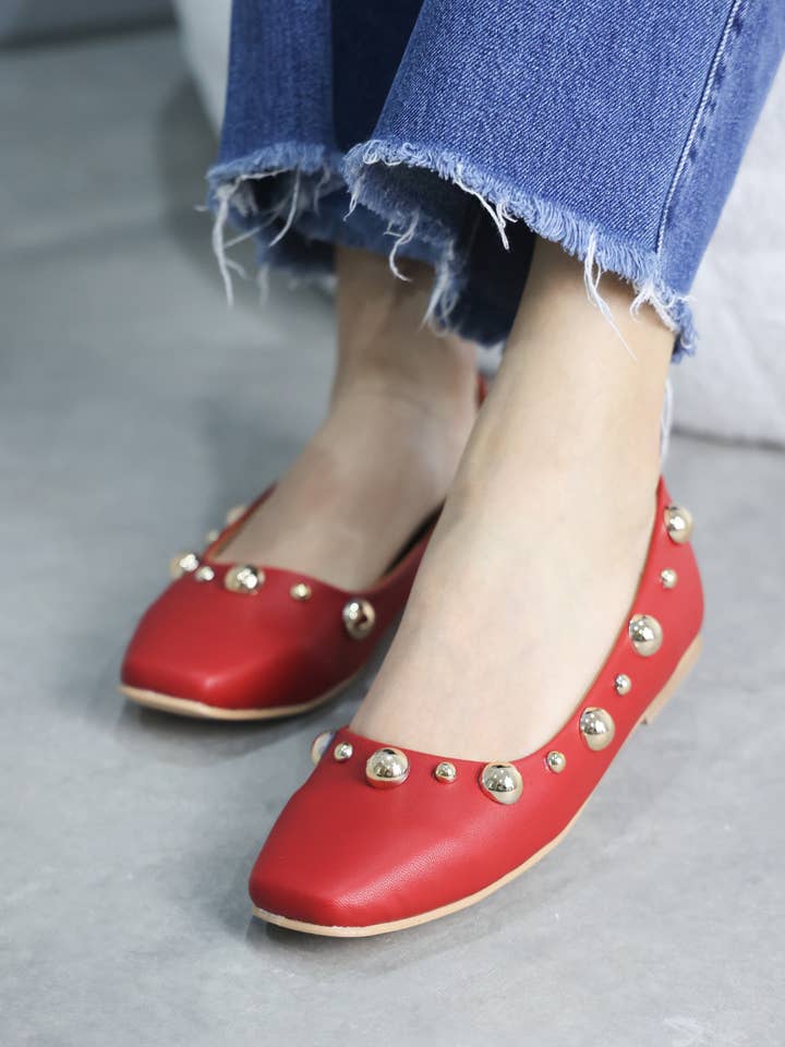 4058r synthetic red for wholesale by ABELO Shoes