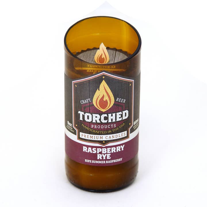Torched Products - Wholesale Jar/Filled Candle - NEW! Beer Bottle Candle – Assorted Fragrance –12PK- Spring6