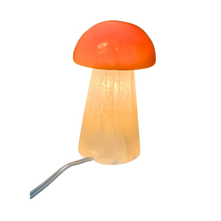 Earths Elements Wholesale - Wholesale Spiritual Stone/Crystal - Selenite - Lamp, Mushroom