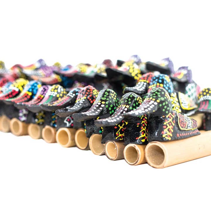 Æske med 50 andekvakkere, 13 cm for engroshandel hos Shared Earth