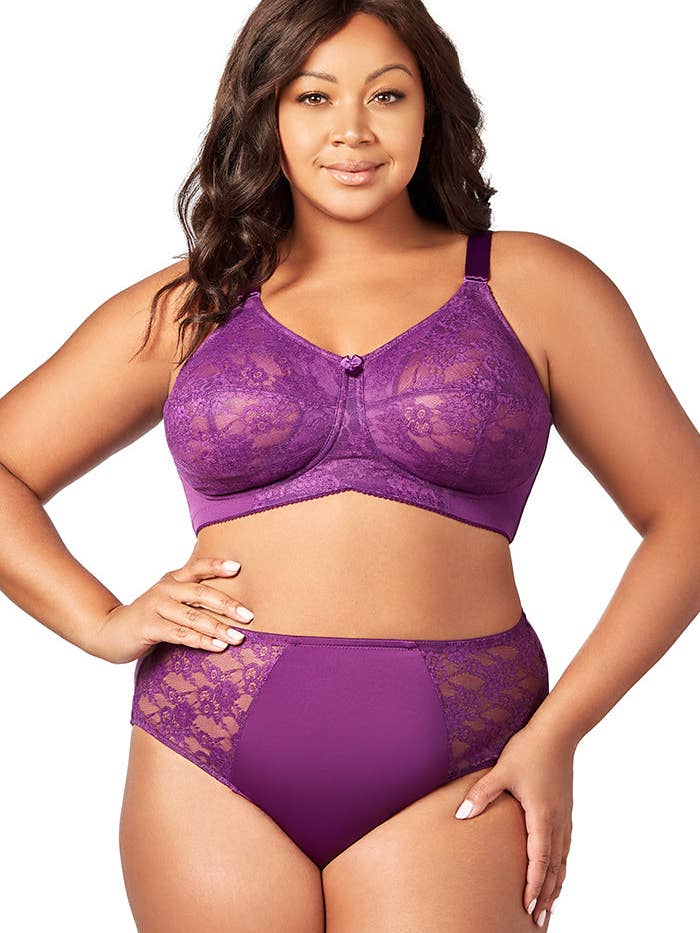 Sutiã Make It Lace Softcup 1303 Berinjela por atacado de Elila