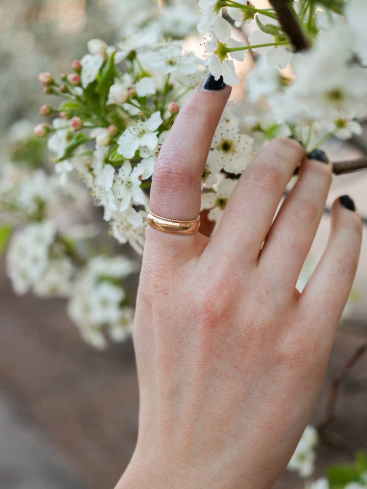 Ribbed Ring for wholesale by The Langley Co.